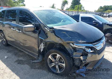 2020 Honda Odyssey Touring from USA, damaged, VIN 5FNRL6H86LB034932